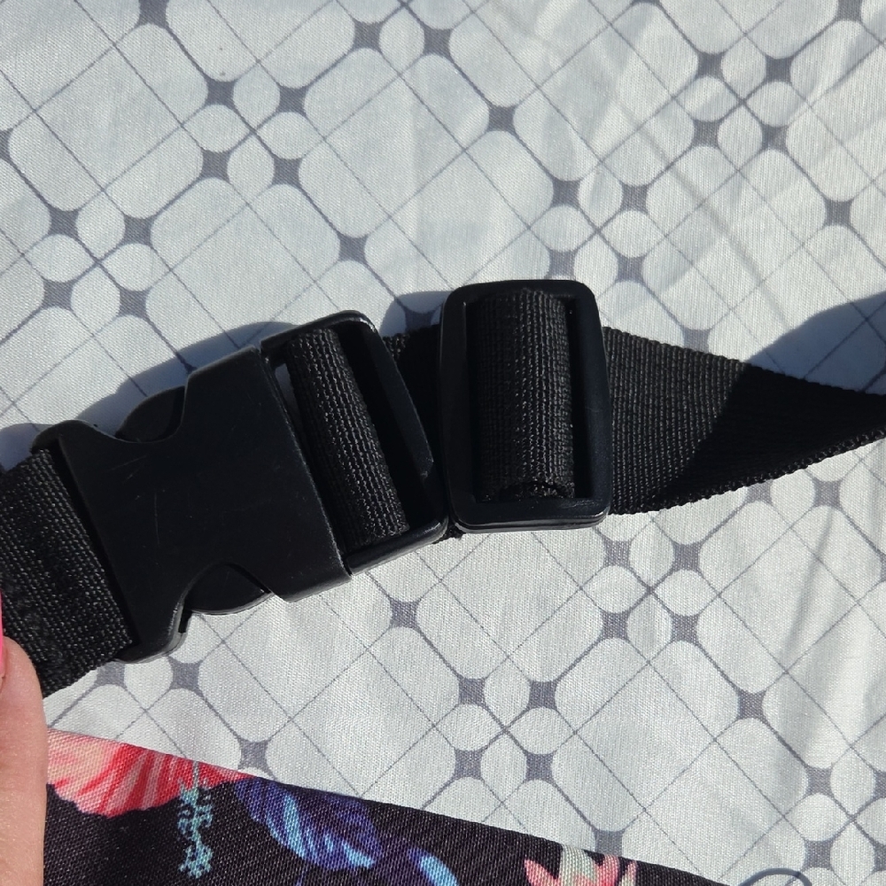 Empyre Black Floral Waist Bag - Picture 5 of 11